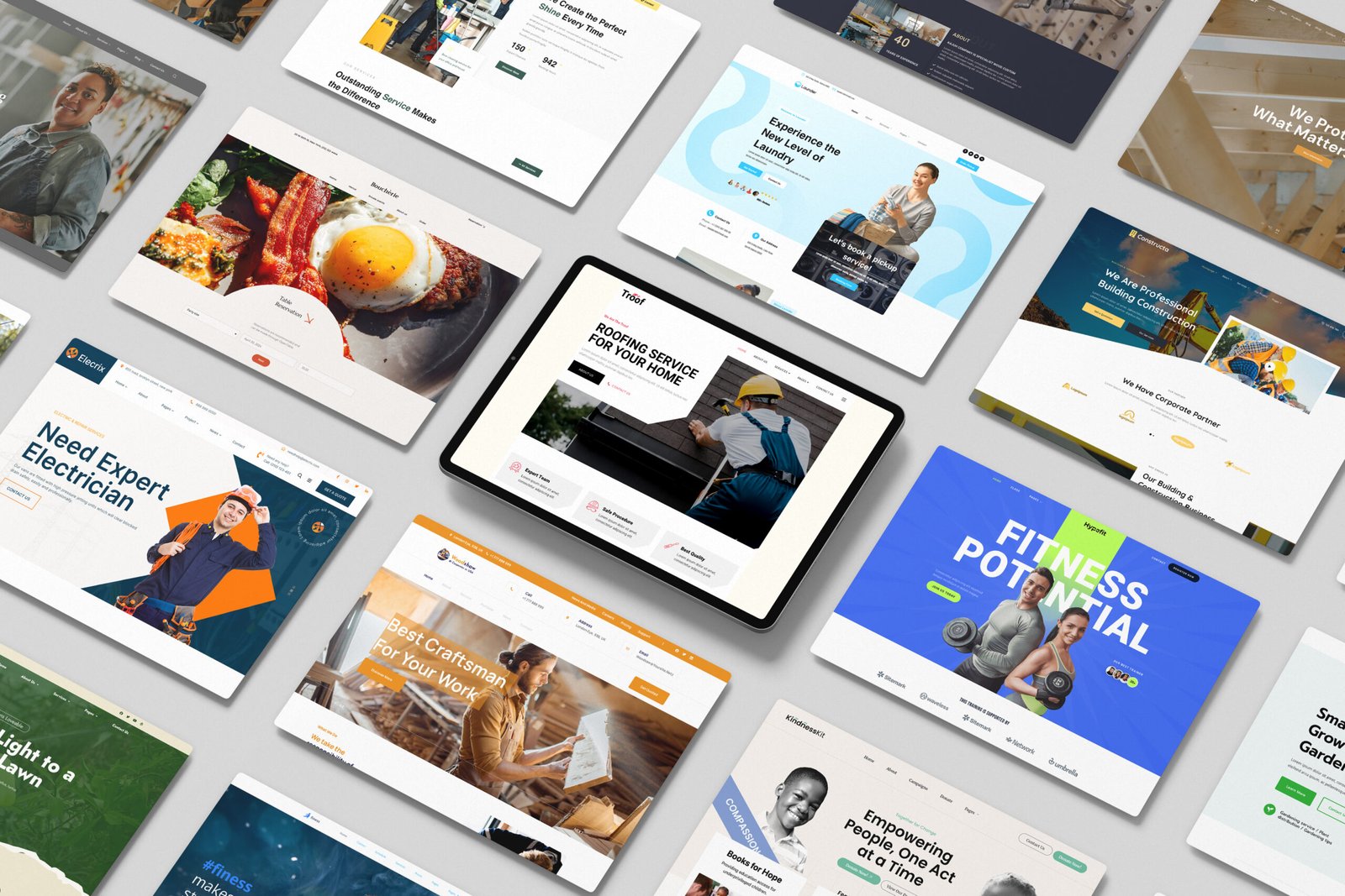 Work Well Websites Professional Templates