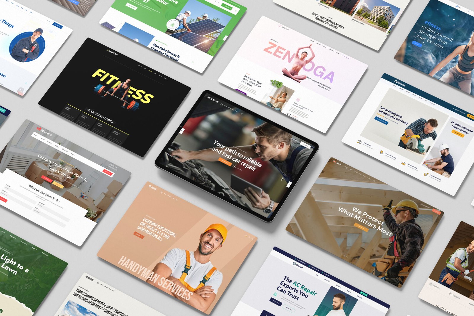 Work Well Websites Professional Templates