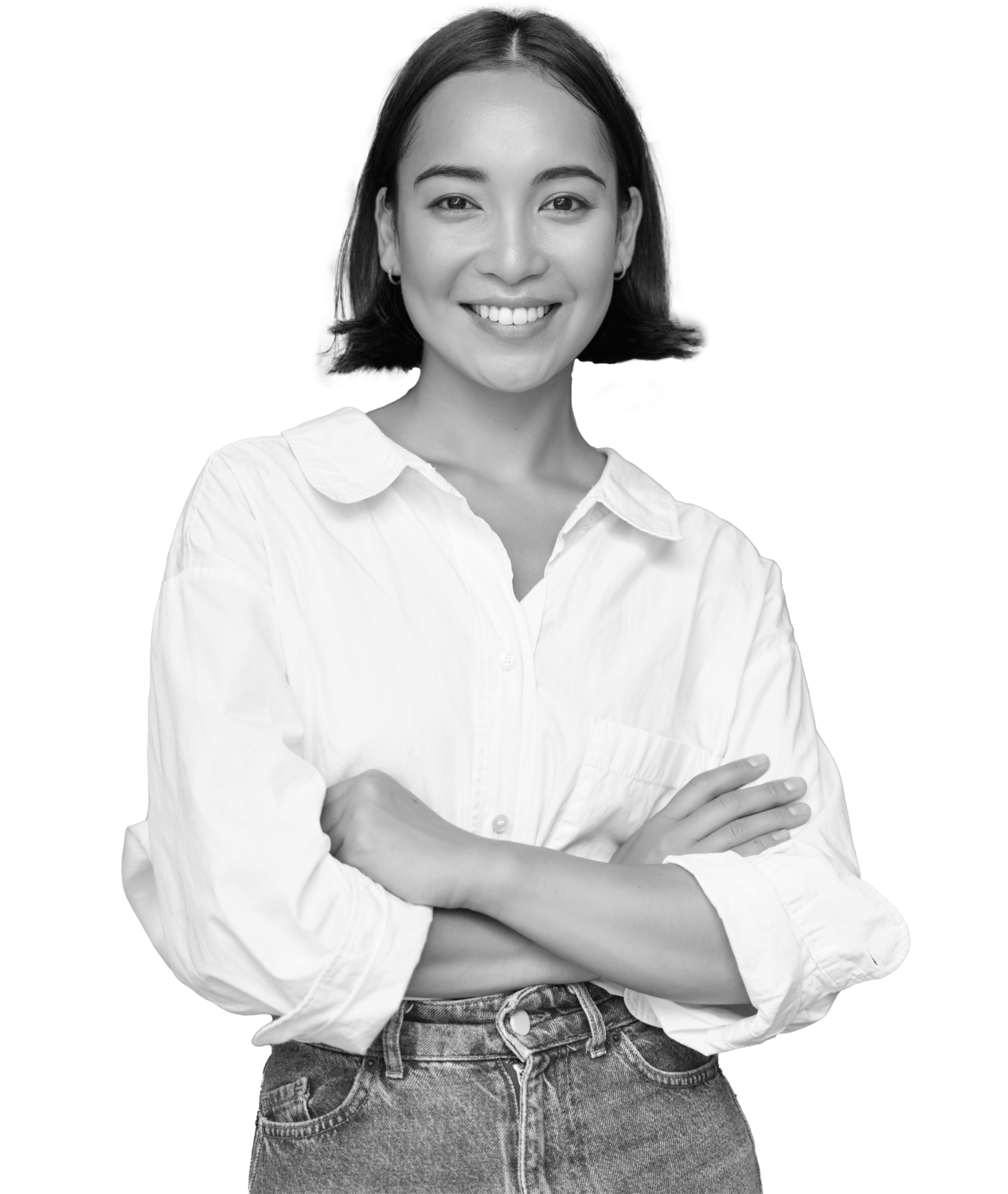 A business owner smiling, Work Well Websites logo, Professional Website Solutions for Businesses - Starting at only $100 per Month