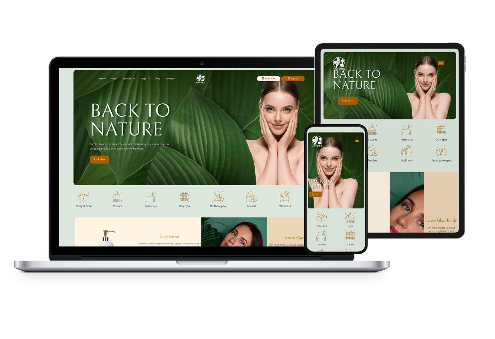 Work Well Websites Professional Templates work on all devices