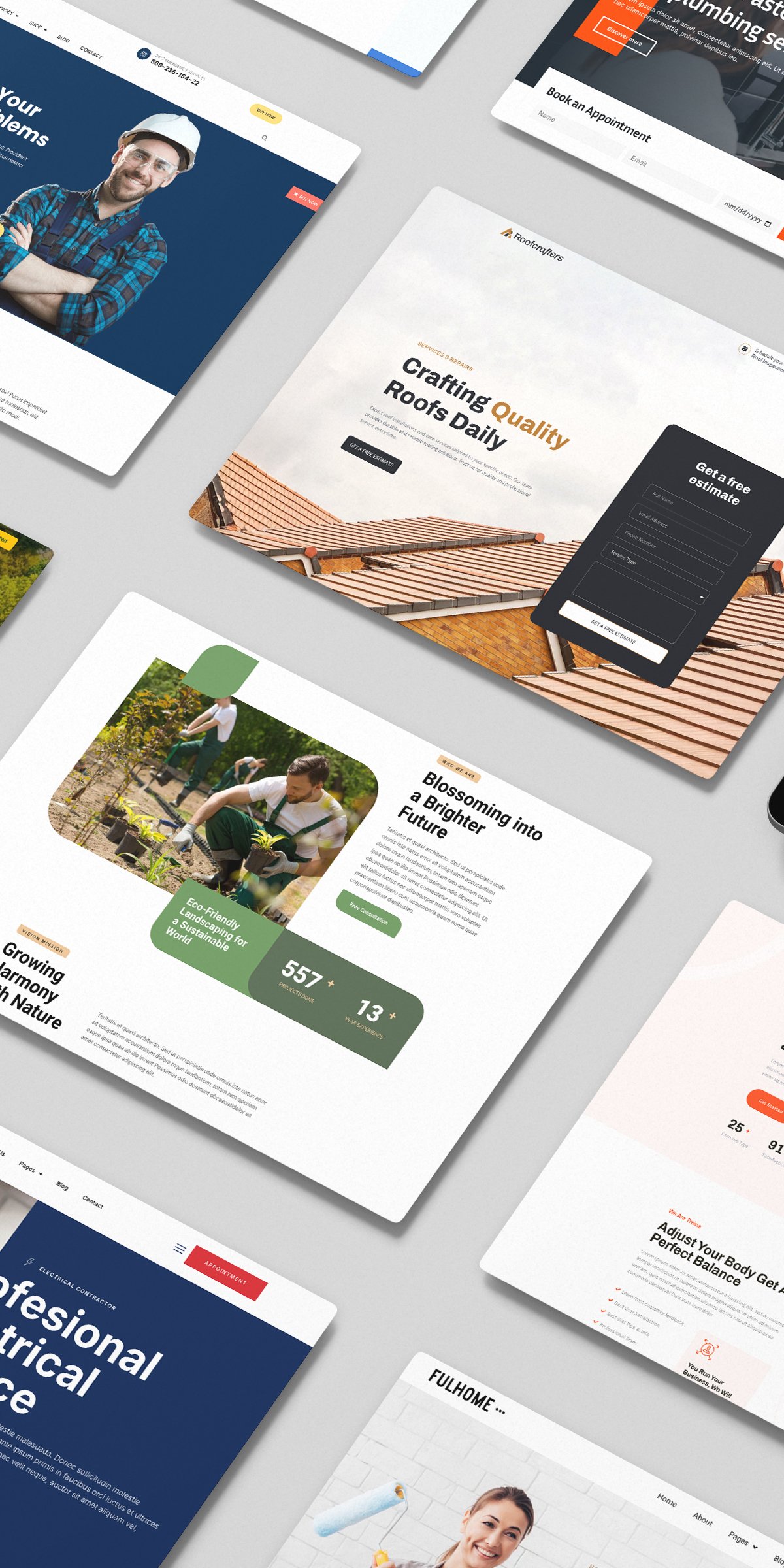 Work Well Websites Professional Templates
